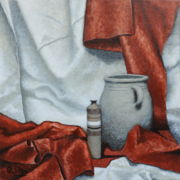 Drapé rouge, Pierre Dallot