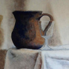 Le verre et la cruche, détail